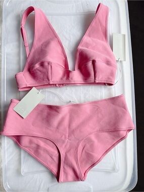 COS pink bikini size 6